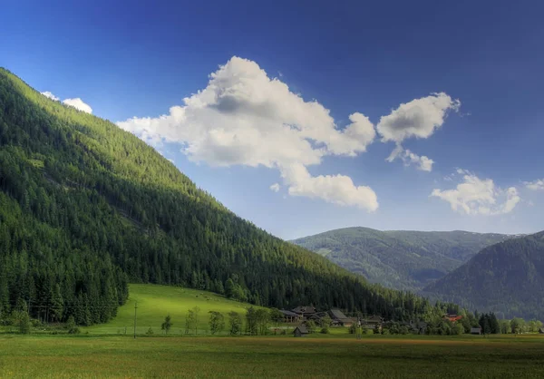 Soirée Été Dans Les Alpes — Photo