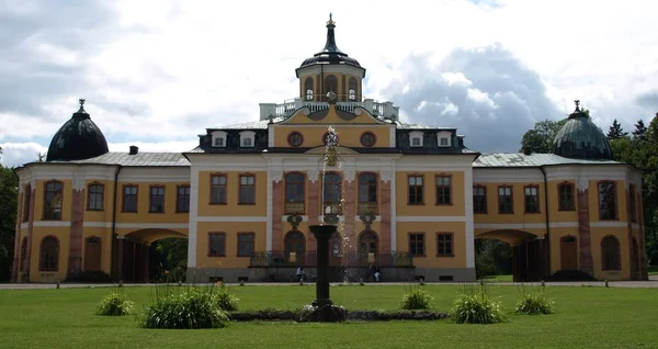 Palacio Del Belvedere Weimar Sitio Del Patrimonio Humanidad Unesco — Foto de Stock