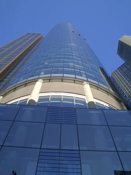 Scenic Urban View Modern Skyscrapers Facade — Stock Photo, Image