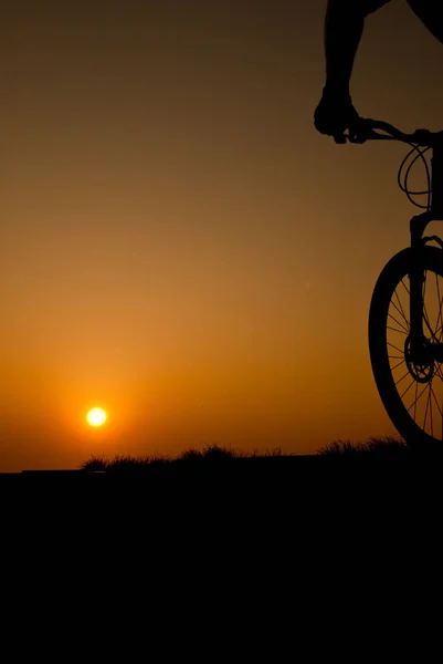 Schöner Blick Auf Den Sonnenuntergang — Stockfoto