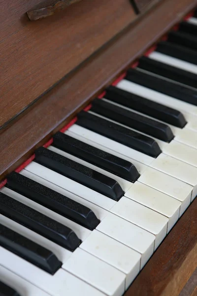 Pianomusikinstrument Musikkoncept — Stockfoto