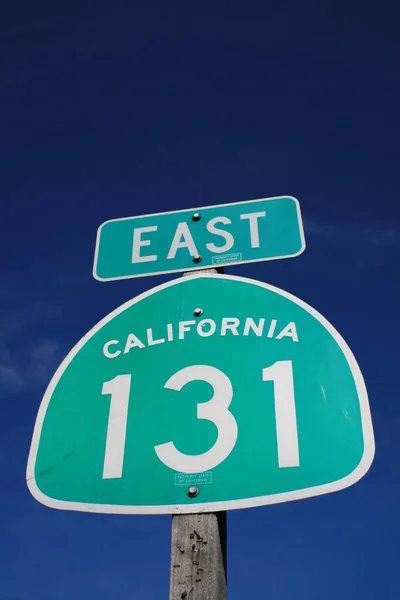 Straßenschild Kalifornien — Stockfoto