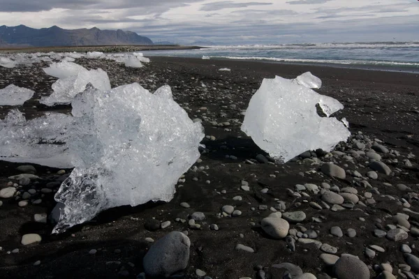 Iceberg Gelo Congelado Inverno Neve — Fotografia de Stock