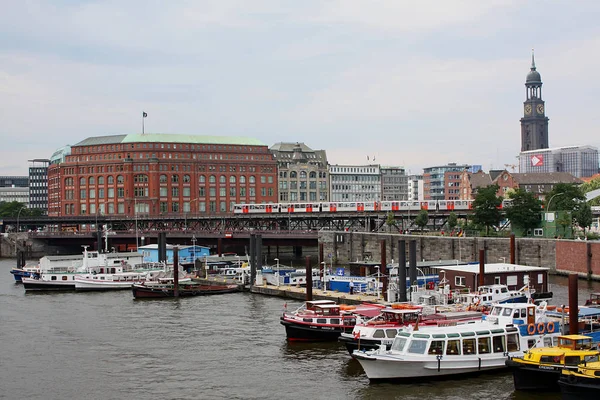 Pohled Přístav Stockholm Švédštině — Stock fotografie