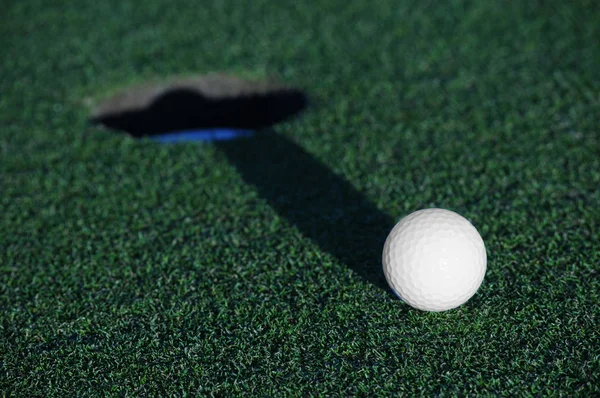 Golfe Jogo Bola Conceito Esporte — Fotografia de Stock