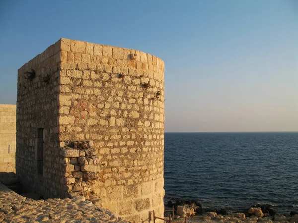 Kizkalesi Slott Mersin Kalkon 200 Meter Från Fastlandet — Stockfoto