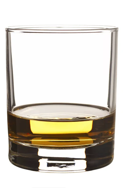 Aislar Whisky Malta Simple Sobre Fondo Blanco —  Fotos de Stock