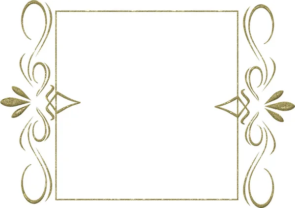 Calligraphy border Stock Photos Royalty Free Calligraphy border