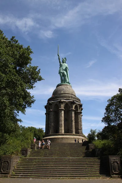 Detmold Una Città Della Renania Settentrionale Vestfalia Germania — Foto Stock