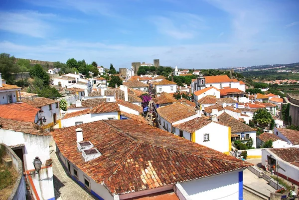 Obidos Παλιό Χωριό Στην Πορτογαλία — Φωτογραφία Αρχείου