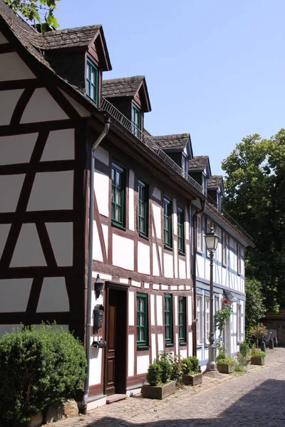 Bom Timbered Casa Eltville — Fotografia de Stock