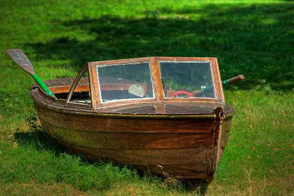 Szenische Ansicht Von Segelboot Details — Stockfoto