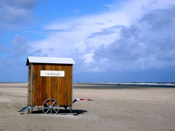 Lifeguard Tower Dunes Island Helgoland — Stock Photo, Image