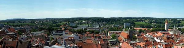 Panorama Van Ravensburg Uitzicht Vanaf Blaserturm Richting Westen — Stockfoto