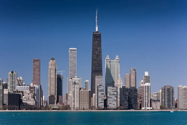 Chicago Skyline Med Hancock Centrum — Stockfoto