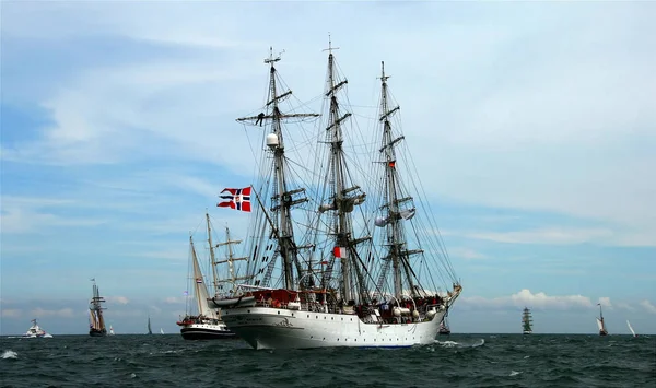 Malerischer Blick Auf Den Schönen Hafen — Stockfoto