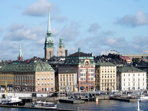 Stoccolma Zona Urbana Più Popolosa Della Svezia — Foto Stock