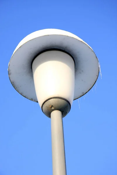 Straatlamp Tegen Blauwe Lucht — Stockfoto