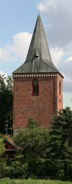 Schilderachtig Uitzicht Oude Kerk — Stockfoto