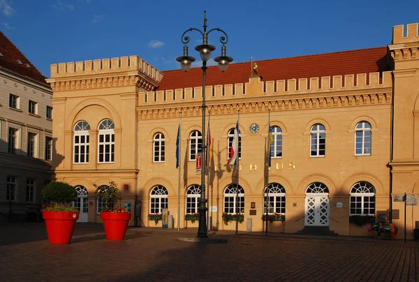 Stad Hal Toren — Stockfoto