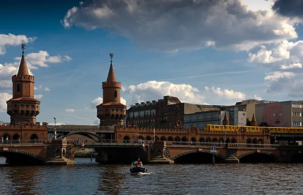 Scenisk Över Bro Struktur Arkitektur — Stockfoto