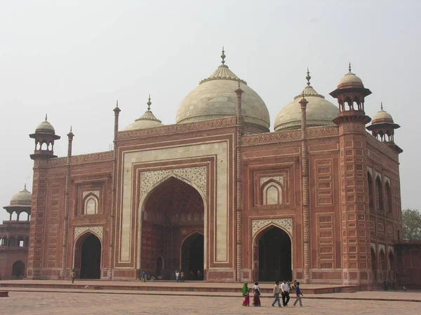 Berühmtes Taj Mahal Mausoleum Agra Indien — Stockfoto