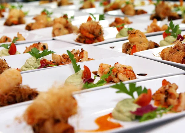 Comida Catering Restaurante — Fotografia de Stock