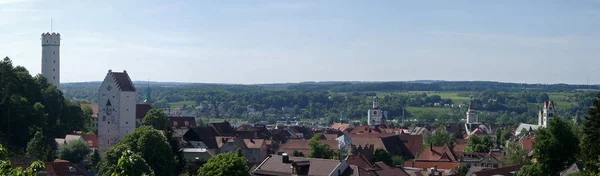 Panorama Ravensburgu Pohled Jihozápad — Stock fotografie