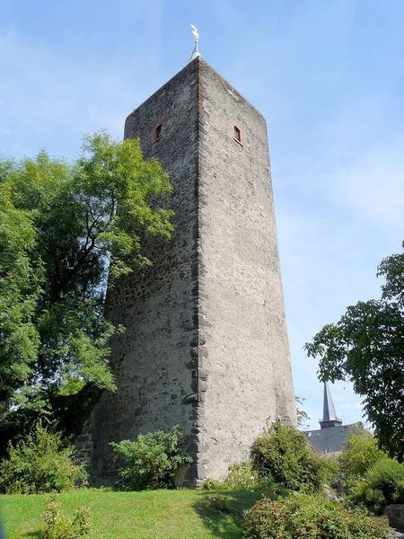 Torre Del Muro Ciudad Siglo — Foto de Stock