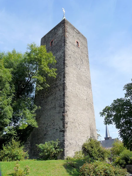 Városfal Tornya Század — Stock Fotó