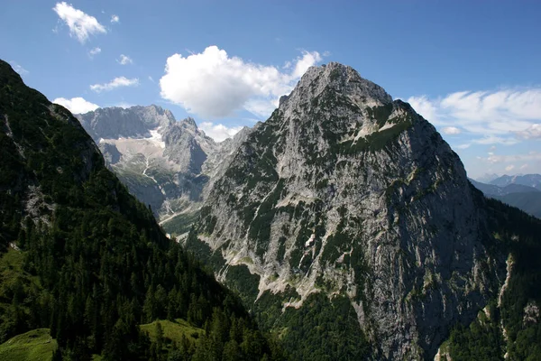 Panorama Dos Alpes — Fotografia de Stock