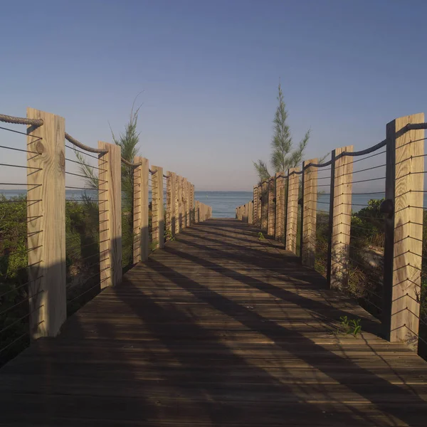 Strandpromenad Vid Parrot Cay — Stockfoto