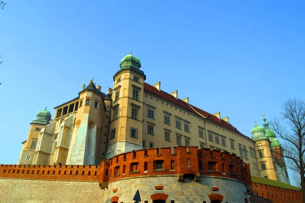 波兰克拉科夫Wawel Hill Wawel Castel — 图库照片