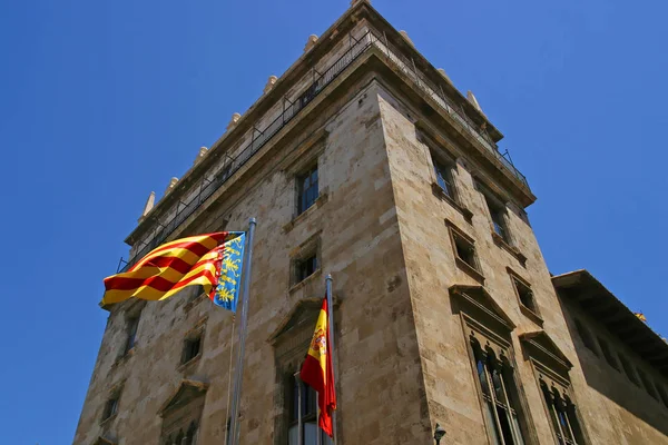 Las Hermosas Calles Valencia España — Foto de Stock