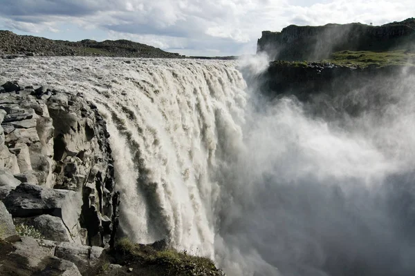 Mooie Waterval Natuur Achtergrond — Stockfoto