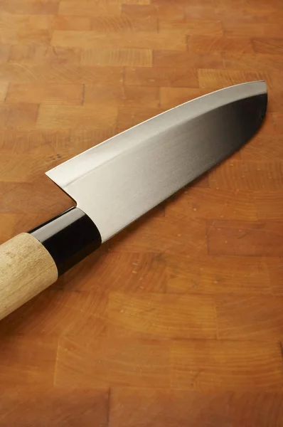 Нож Доске — стоковое фото