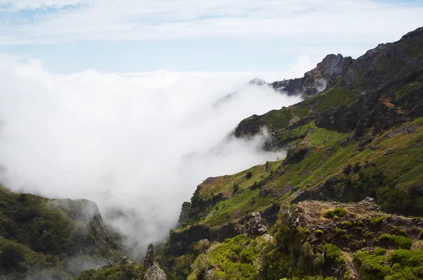 Vista Panorâmica Paisagem Montanhosa Mjestic — Fotografia de Stock