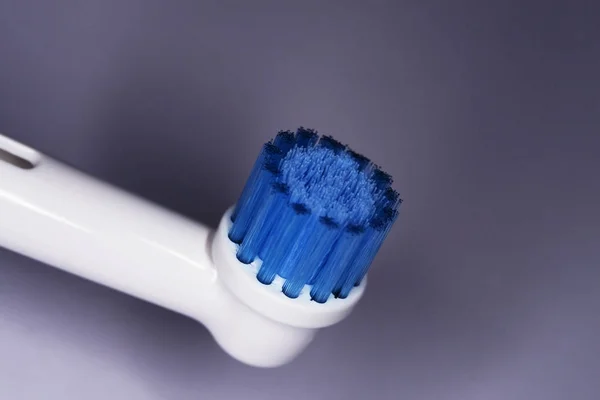 Brosse Dents Avec Dentifrice Sur Fond Blanc — Photo