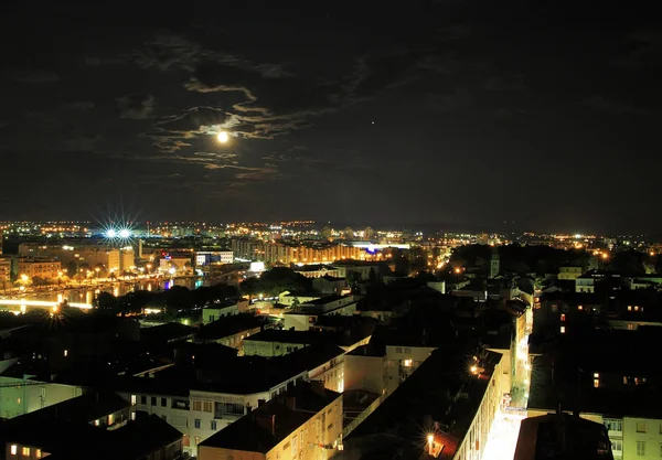 Sommarnatt Zadar — Stockfoto