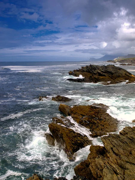 Vista Una Hermosa Costa Del Mar — Foto de Stock