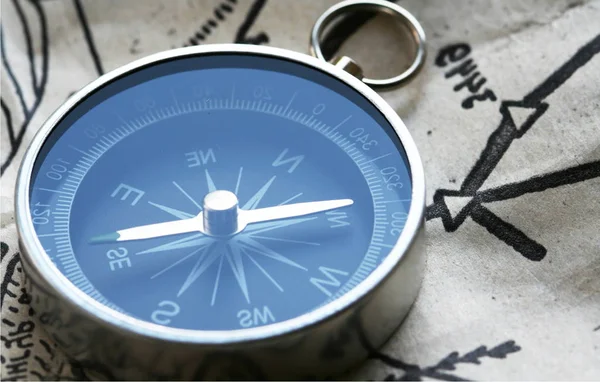 Expedition Travel Compass Geography — Stock Photo, Image