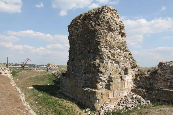 Romania Castle Ruins Harsova — Stock Photo, Image