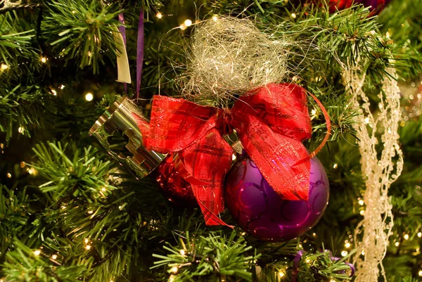 Fondo Colorido Para Navidad Tarjeta Vacaciones Año Nuevo — Foto de Stock