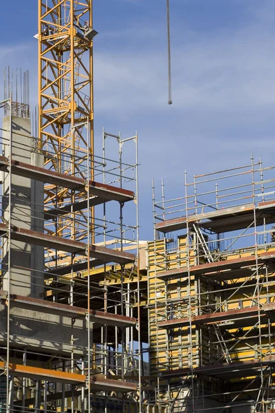 Blick Auf Moderne Baustelle — Stockfoto