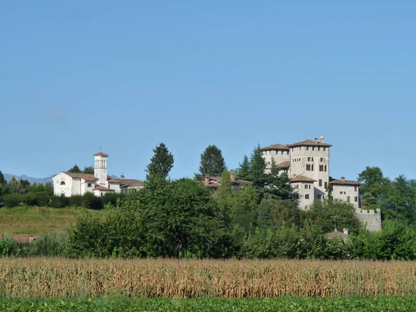 Friuli Castillo Cassacco — Foto de Stock