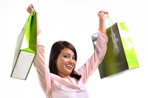 Retrato Menina Atraente Durante Dia — Fotografia de Stock