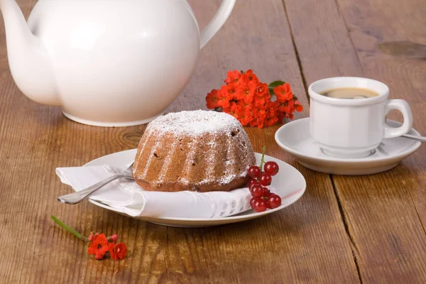 Zitrone Frisch Gebackener Kuchen — Stockfoto