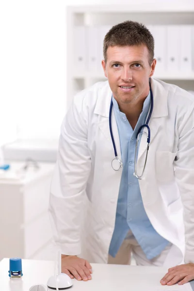 Portrait Medical Professional Doctors Room — Stock Photo, Image