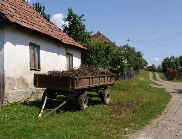 Schilderachtig Uitzicht Sfeervol Dorpslandschap — Stockfoto