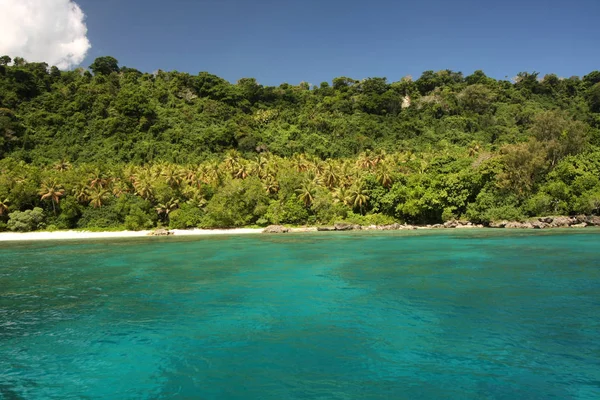 Pintoresca Vista Hermosa Orilla Del Mar — Foto de Stock